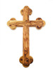 Olive Wood Wall Cross from Bethlehem, 6 x 9 inches