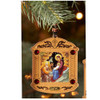 Ornament, Nativity with incense on tree