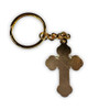 Keychain, Cross, blue reverse view