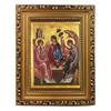 Gilded Holy Trinity, standing large icon