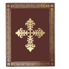 Diptych: Perpetual Help and Christ the Teacher, gold foil
