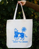 The Wolf and the Cross tote bag from Ancient Faith Ministries.