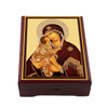 Wooden Icon Box, Guardian Angel, deluxe large