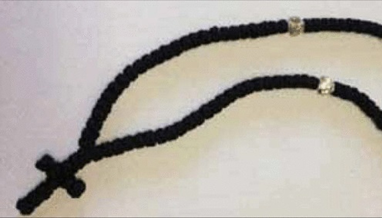 100-knot Woolen Prayer Rope