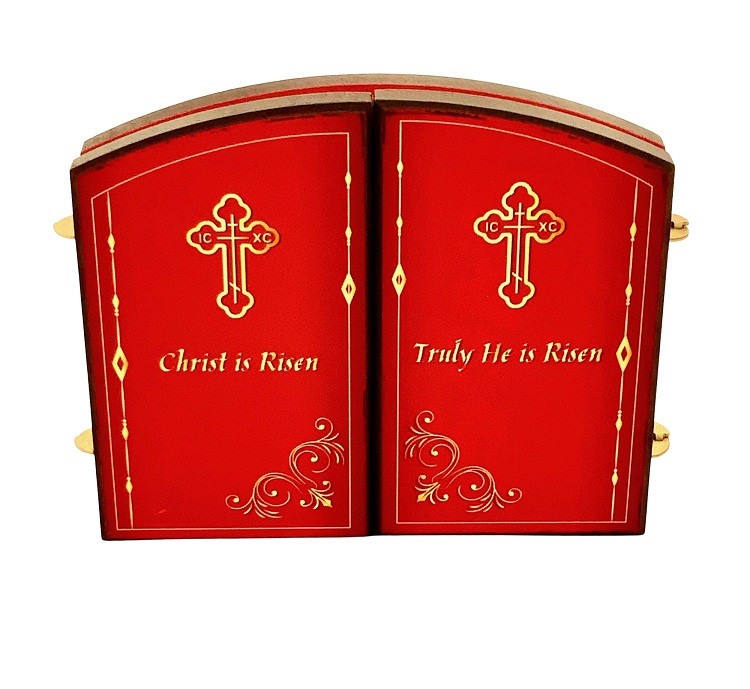 Triptych: Resurrection with Troparion - Ancient Faith Store