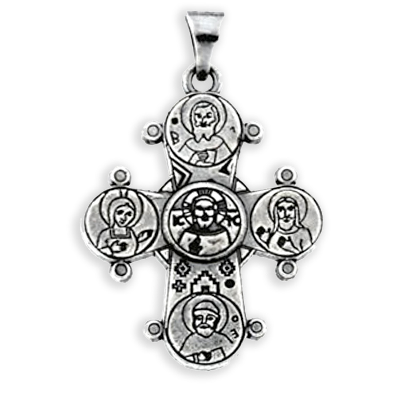008185 Dagmar Cross, sterling silver, chain included