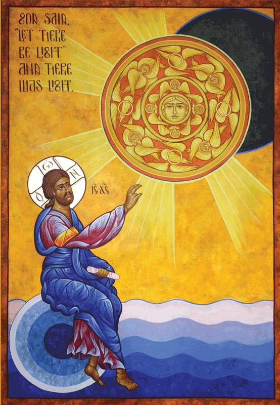 Creation of Light, large icon - Ancient Faith Store