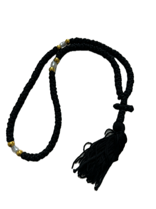 Prayer Rope, 100 knots with knot cross and tassel - Ancient Faith Store