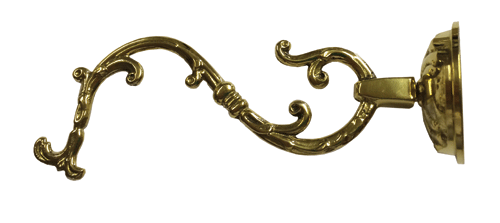 Vigil Lamp Hanger, gold tone