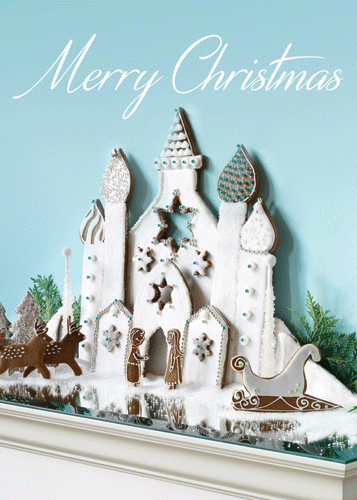 Merry Christmas, pack of 15 cards