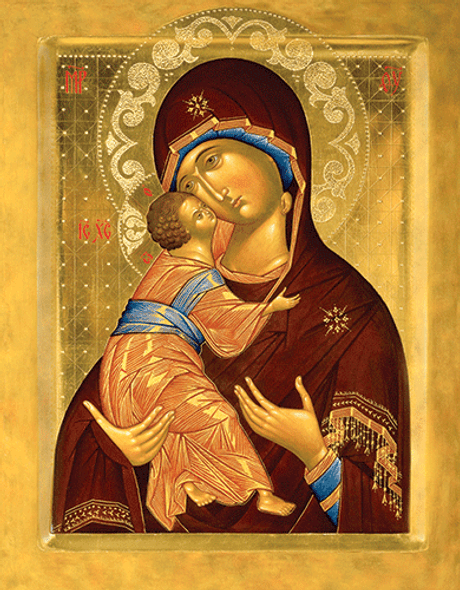 Virgin, Lovingkindess, large icon