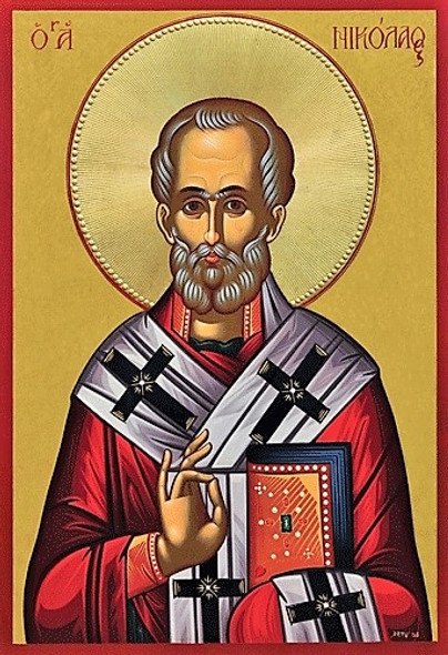 Saint Nicholas of Myra, medium icon