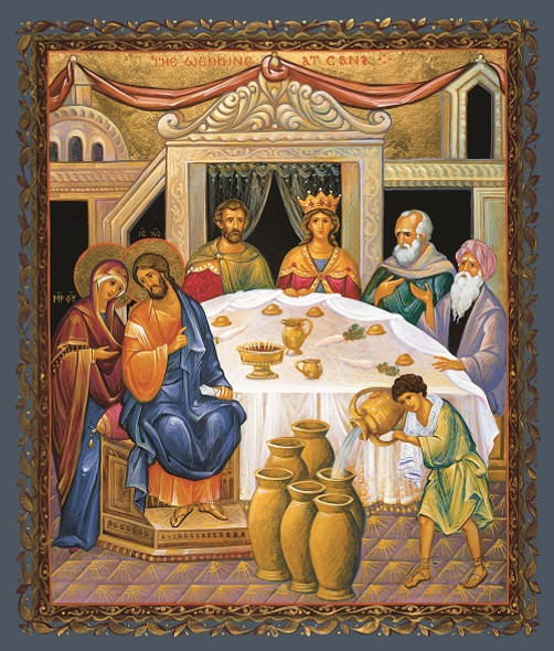 The Wedding at Cana, large icon
