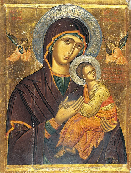 Virgin of Passion, large icon