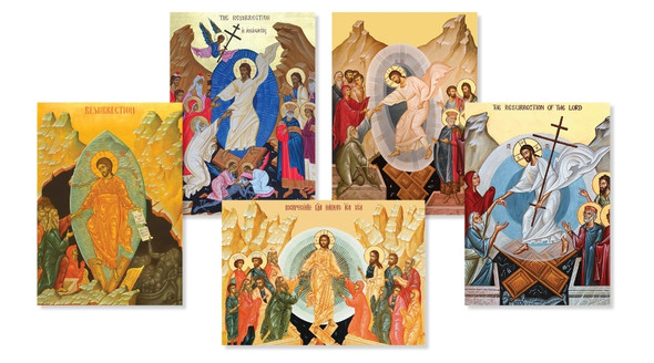 Classic Mixed pack of 10 Pascha/Easter cards