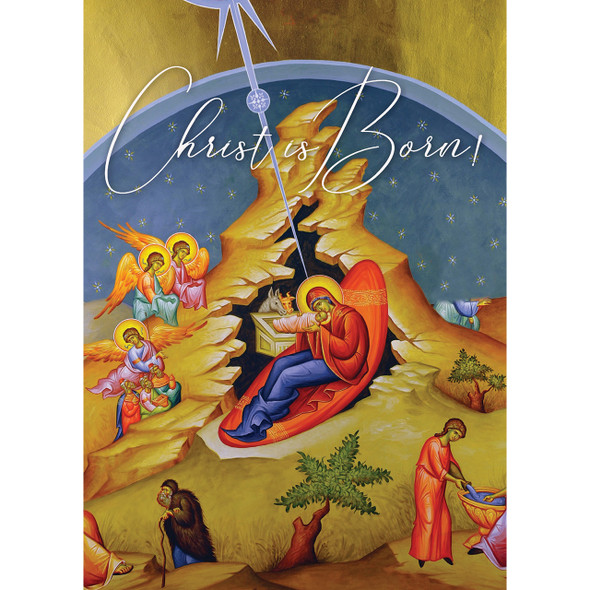 Nativity with Angels (2023), pack of 15 Christmas cards