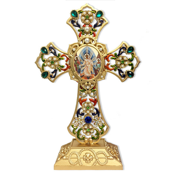 Standing Cross, Resurrection icon