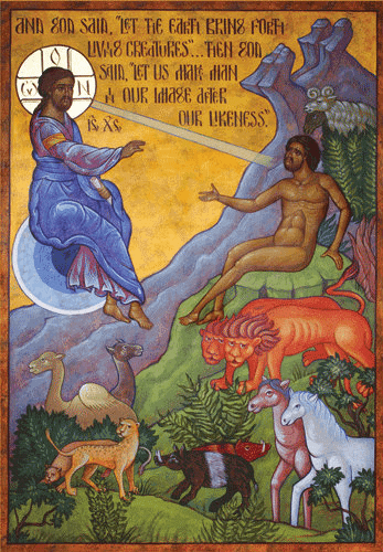 Creation of Animals & Adam, medium icon