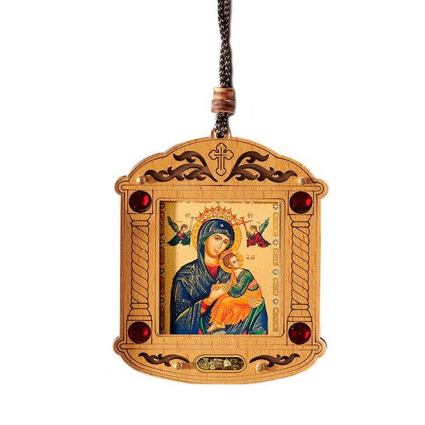 Ornament, Perpetual Help with incense