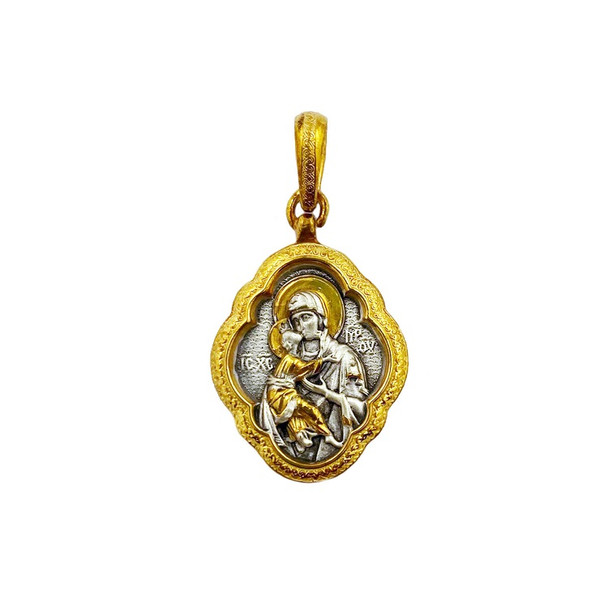 003399 Pendant, Virgin of Vladimir