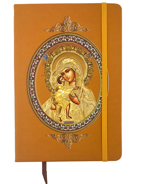 Icon Journal, Christ Blessing, hardcover leatherette