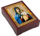 Wooden Icon Box, Eternal Bloom, deluxe large