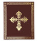 Guardian Angel (gold foil), extra-small icon. Gold foil cross on reverse. Guardian Angel (gold foil), extra-small icon. Gold foil cross on reverse.