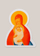Ancient Faith Kids Nativity Sticker Theotokos