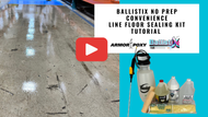 BallistiX 2-Layer No-Prep Convenience Line Floor Sealing Kit Tutorial