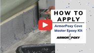 How To Apply ArmorPoxy's Cove Master Epoxy Mortar Kit