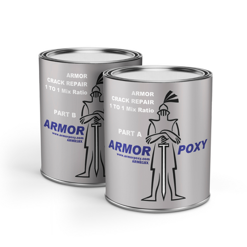 Crack Repair Epoxy Putty is five times stronger than concrete, and has 4 times the bonding power to concrete vs. mortar type crack repairs. Crack Repair Epoxy Putty is five times stronger than concrete, and has 4 times the bonding power to concrete vs. mortar type crack repairs.