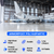 Airplane hangar with polyaspartic
