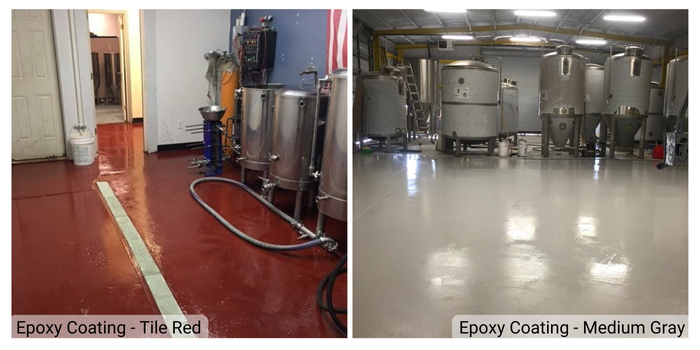 Breweries epoxy floors