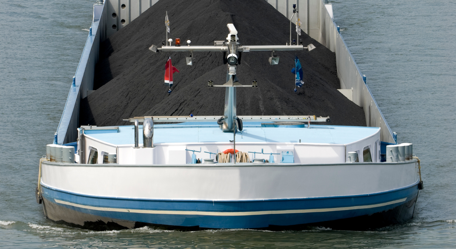 Barge coating white