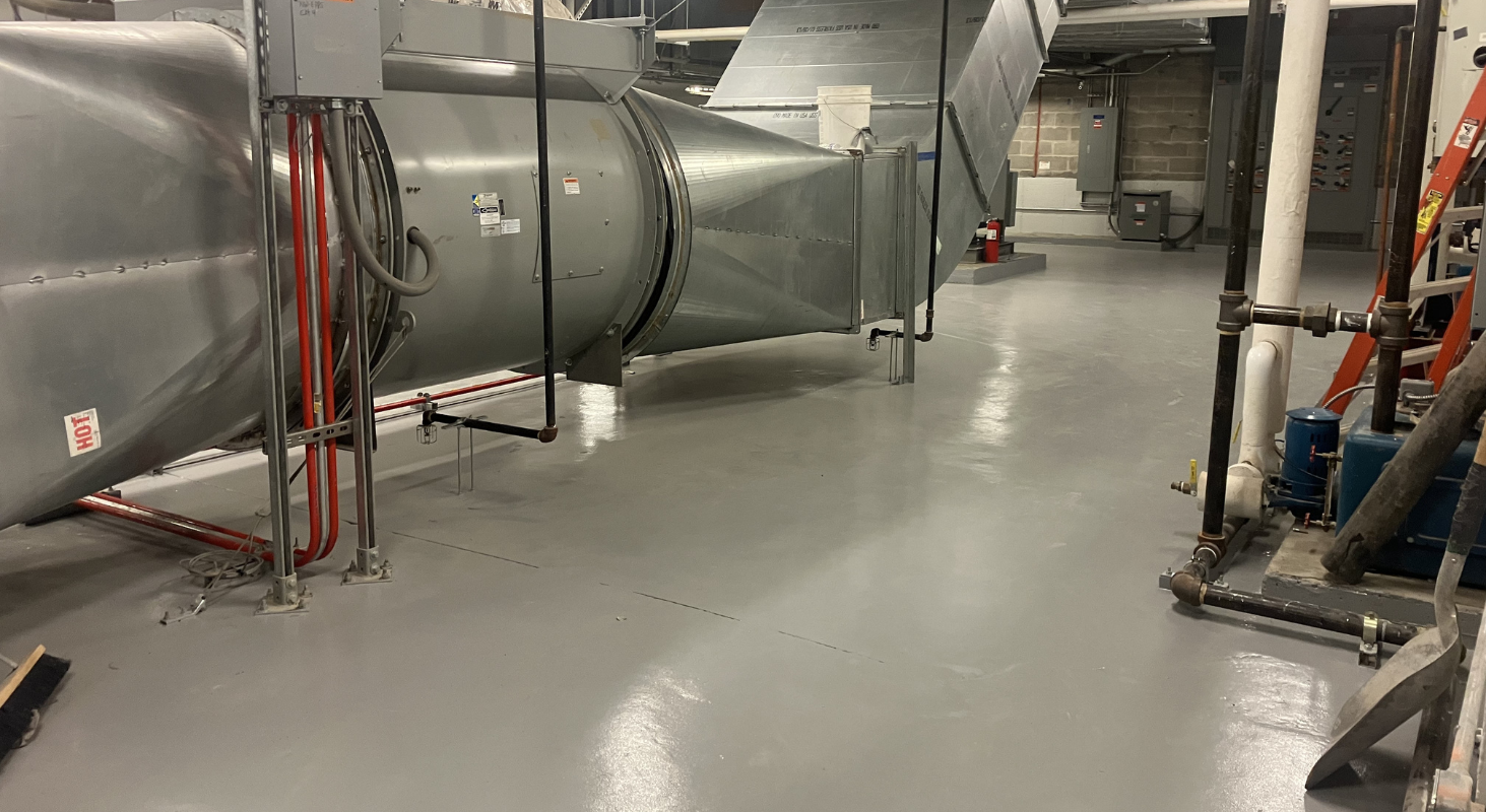 ArmorUltra 3-Layer low VOC Mechanical room of World Trade center cluster