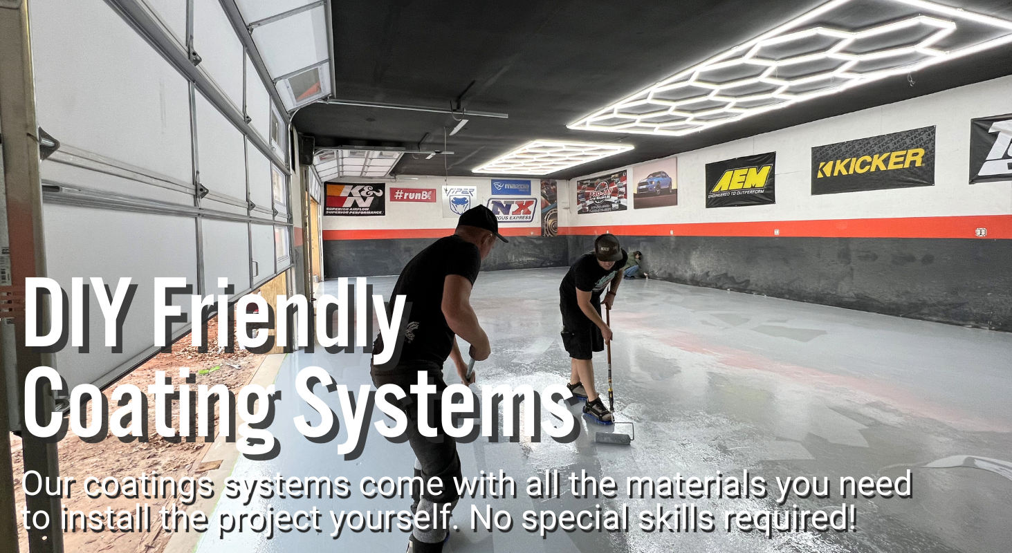 DIY friendly coating systems 