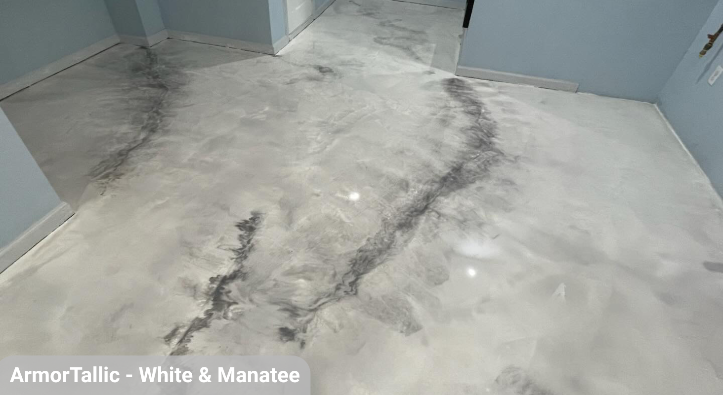 ArmorTallic White and Manatee