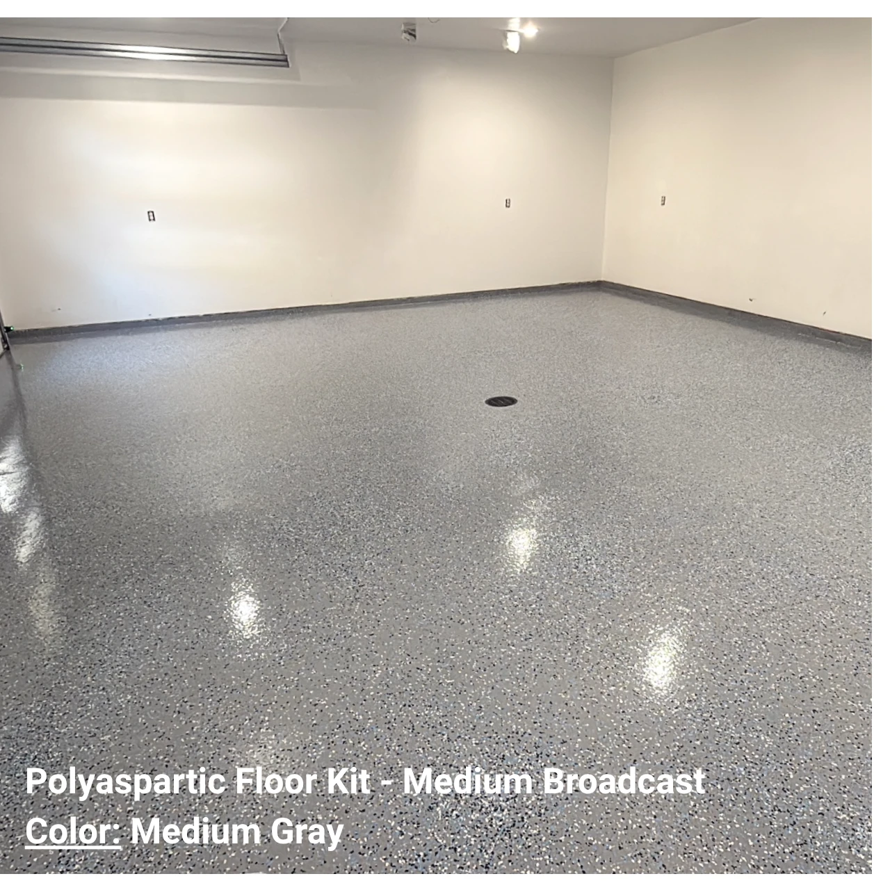 Polyaspartic Floor Kit - Medium Broadcast