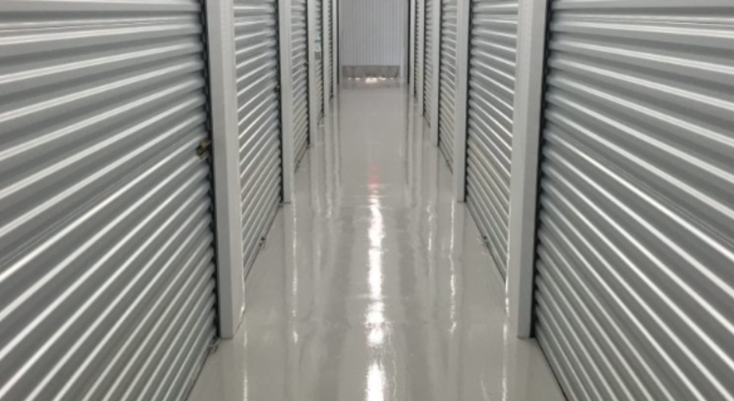 storage unit armorpoxy floor