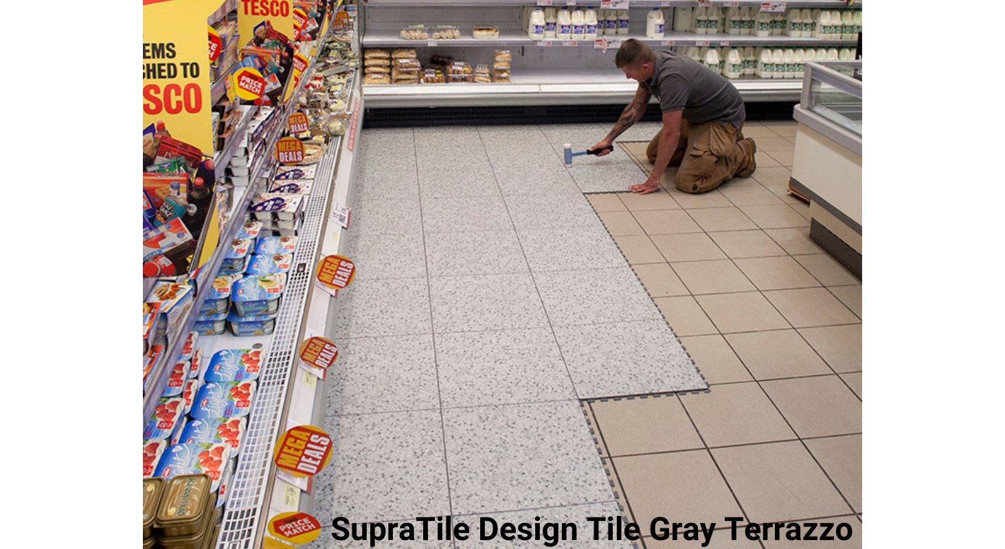 Supratile Gray terrazzo