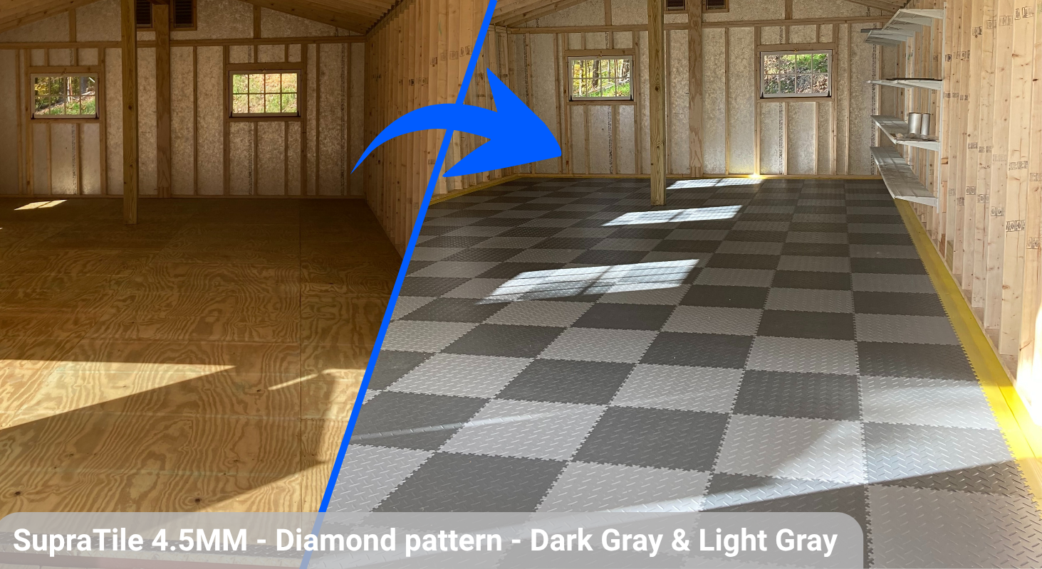 SupraTile barn flooring