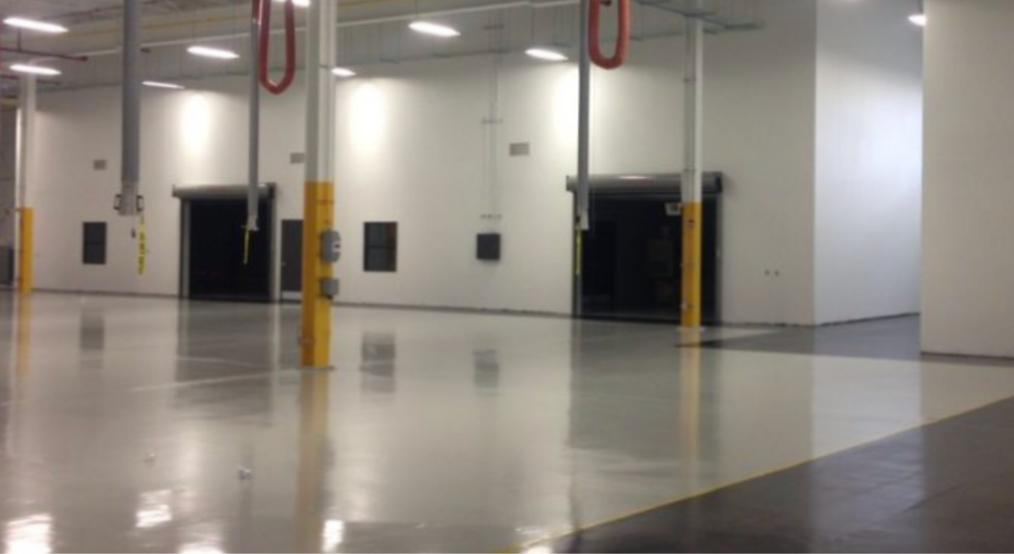 warehouse military epoxy floor