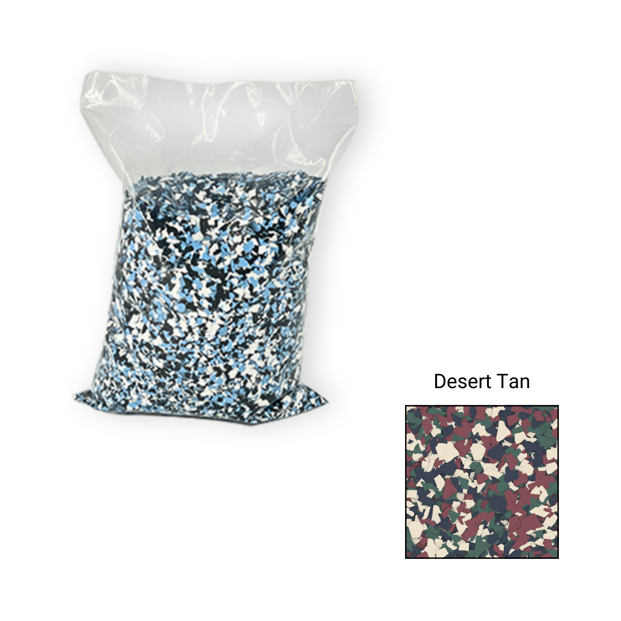 ArmorClad Standard Color Flake Blends - 3 & 6 Lbs Bags