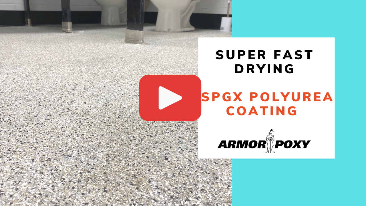 SPGX Polyurea Installation - Armorpoxy Inc