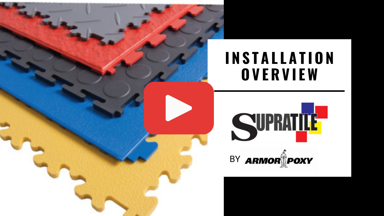 How To Video SupraTile Installation Overview Guidelines & Tips