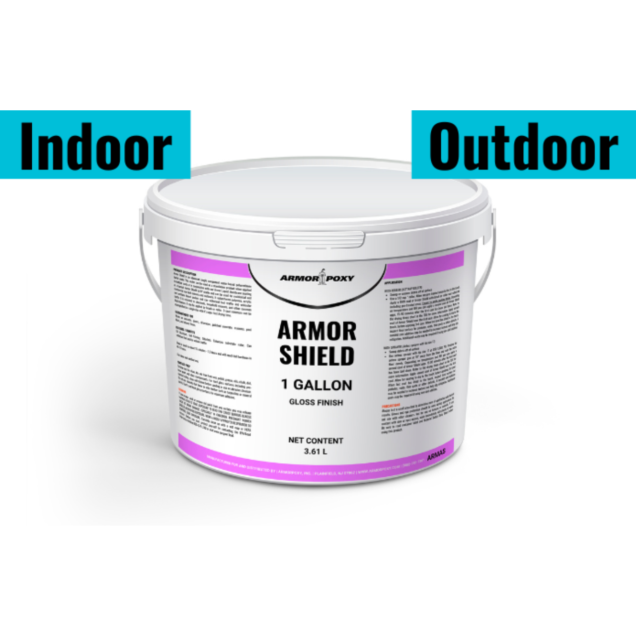 Armor Shield - Low VOC - 1 Part Fast Drying Polyurethane Sealer