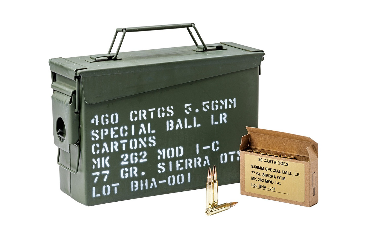邦楽 ammo 1st demo Prvi Partizan 7.62x51 145 Grain FMJBT - 500 Rounds in Ammo Can