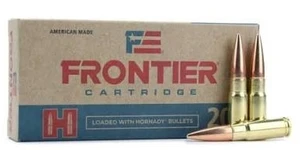 Hornady Frontier Ammo 338 Arc 285gr FMJ Subsonic 1050 FPS 20/Box