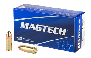 Magtech Ammo 9mm 115gr FMJ 1135 FPS 50/Box
