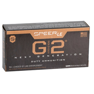 Speer Gold Dot G2 Ammo 40 S&W 180gr JHP 1015 FPS 50/box Speer Gold Dot G2 Ammo 40 S&W 180gr JHP 1015 FPS 50/box